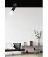Hiro 1 Sort/Krom loftslampe - GU10, 230V, uden lyskilde