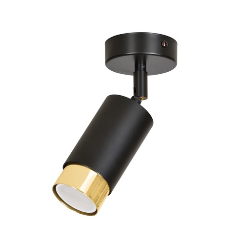 Hiro 1 Sort/Guld loftslampe - GU10, 230V, uden lyskilde