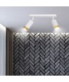 Hiro 2 Hvid/Guld loftslampe - GU10, 230V, uden lyskilde