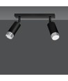 Hiro 2 Sort/Krom loftslampe - GU10, 230V, uden lyskilde