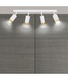 Hiro 4 Hvid/Guld loftslampe - GU10, 230V, uden lyskilde