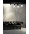 Hiro 4 Sort/Krom loftslampe - GU10, 230V, uden lyskilde