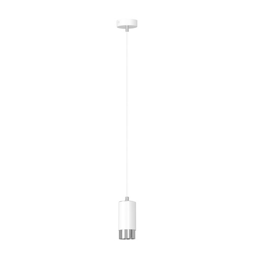Fumiko 1 Hvid/Krom pendellampe - GU10, 230V, uden lyskilde