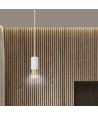 Fumiko 1 Hvid/Guld pendellampe - GU10, 230V, uden lyskilde