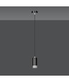 Fumiko 1 Sort/Krom pendellampe - GU10, 230V, uden lyskilde