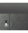 Fumiko 1 Sort/Krom pendellampe - GU10, 230V, uden lyskilde