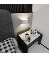 Fold Hvid væglampe - G9, 230V, uden lyskilde