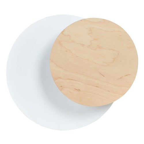 Circle 1A Hvid væglampe - G9, 230V, uden lyskilde