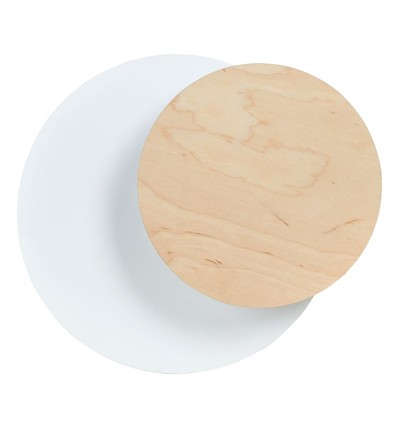 Circle 1A Hvid væglampe - G9, 230V, uden lyskilde