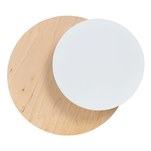Circle 1B Hvid væglampe - G9, 230V, uden lyskilde