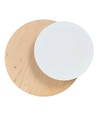 Circle 1B Hvid væglampe - G9, 230V, uden lyskilde