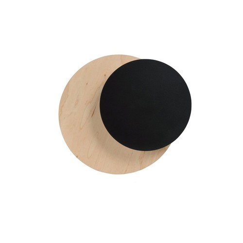Circle 1B Sort væglampe - G9, 230V, uden lyskilde