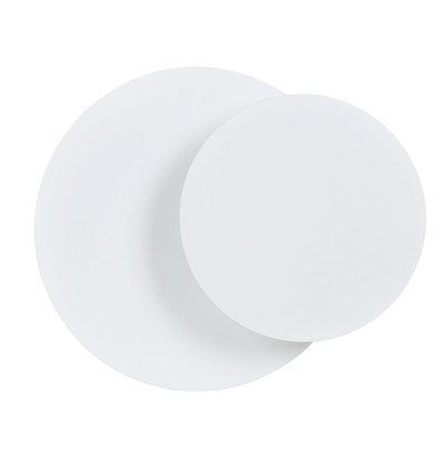 Circle 1C Hvid væglampe - G9, 230V, uden lyskilde
