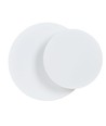 Circle 1C Hvid væglampe - G9, 230V, uden lyskilde