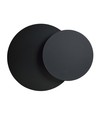 Circle 1C Sort væglampe - G9, 230V, uden lyskilde