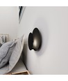 Circle 1C Sort væglampe - G9, 230V, uden lyskilde