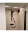1m 12W/m Badeværelses strip vandtæt - 24V DC, COB LED, 2 meter ledning