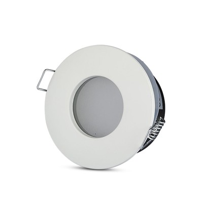 GU10/MR16 Downlight - Uden lyskilde, IP54 med gummiforsegling, Hul: Ø7,5 cm, Mål: Ø8,4 cm