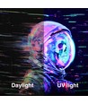 UV 395nm LED projektør - Sort, ultraviolet, 10W, IP65, 230V