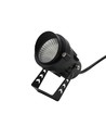 UV 395nm LED projektør - Sort, ultraviolet, 10W, IP65, 230V