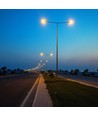 V-Tac 100W LED gadelampe - Samsung chip, Ø60mm, IP65, 4000K