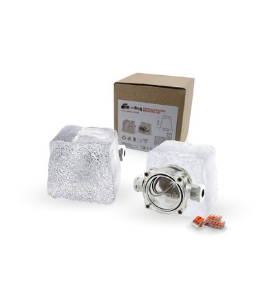 Outlet: LED Sten Til Belægning (83x100x90x60 mm) i RGBW, 24V, IP67