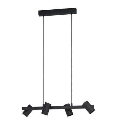 Outlet: EGLO Gatuela Pendel Lampe 4xE14 I Sort