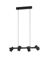 Outlet: EGLO Gatuela Pendel Lampe 4xE14 I Sort