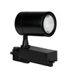 35W 3-faset skinnespot - 24 grader, 4000K, sort, COB LED, IP20