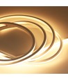 10m AnyCut Neon Flex 10x10 Varm hvid LED strip - 10W/m, 24V, Ingen klippeafstand