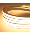 10m AnyCut Neon Flex 10x10 Varm hvid LED strip - 10W/m, 24V, Ingen klippeafstand