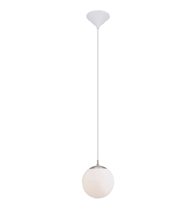 Outlet: EGLO Rondo Pendel lampe Ø200 mm Til E27 I Opal Hvid
