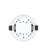 LEDlife Dim2Warm+CCT 7W hvid indbygningsspot - Roterbar, Hul: Ø6,8 cm, Mål: Ø8,3 cm, RA96, hvid kant, dæmpbar, 230V
