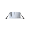 LEDlife Dim2Warm+CCT 7W hvid indbygningsspot - Roterbar, Hul: Ø6,8 cm, Mål: Ø8,3 cm, RA96, hvid kant, dæmpbar, 230V