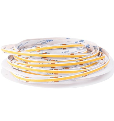 10m 12,5W/m Dot-free COB-LED strip - IP20, RA95, 480 LED pr. meter, 24V, COB LED