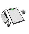 Quantum vækstlampe 120W - Inkl. ophæng, fuldt spektrum, uden blæser, justerbar lysstyrke, IP65