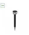 2,5W SOLARA FUNGI LED havelampe, 3,7V - 200lm, IP44, 2700K, genopladelig, sort