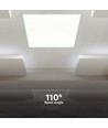 V-Tac 60x60 PHILIPS driver LED panel - 40W, 120lm/W, 5 års garanti, hvid kant