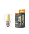Led-pære 6W E27 - G45, kultrå, neutral hvid, 230V, 806lm
