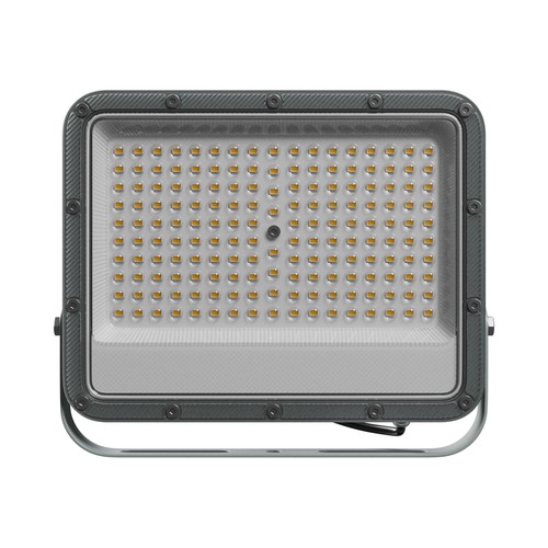 Noctis Max Lyskaster 100W - Kold Hvid, 230V, 85°, IP65, 264x218x35 mm, Grå.