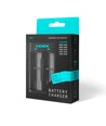 Universal batterioplader til Li-ion / IMR - 2 kanaler, Micro USB, LED indikator