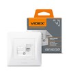 BINERA CAT6 enkelt computerstik - Hvid, RJ45, indbygning, IP20