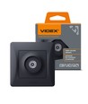 Videx BINERA TV-stik - Sort grafit, IP20, 5-862 MHz, 75 Ω