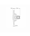 Videx BINERA TV-stik - Sort grafit, IP20, 5-862 MHz, 75 Ω