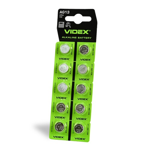 10 stk. AG13/LR44 - Alkaline batteri