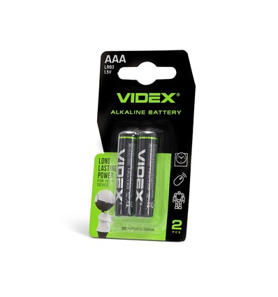 Alkaline batteri - LR03/AAA, 2 stk