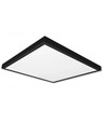60x60 LED panel, 40W - Højde:38mm, 80lm/W, indbygget i sort ramme