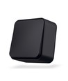 Overflademonteret afbryder - 1-polet, IP20, mat sort