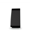 Overflademonteret afbryder - 1-polet, IP20, mat sort