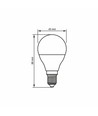E14 7W LED kronepære - G45, 4000K, 700lm, IP20 indendørs